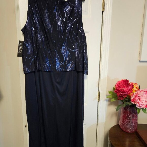 Alex Evening Navy 2-PC Garmet - NEW - Picture 4 of 8